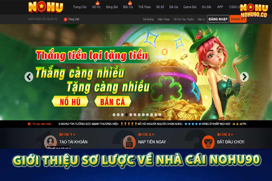 Giới thiệu sơ lược về nhà cái Nohu90