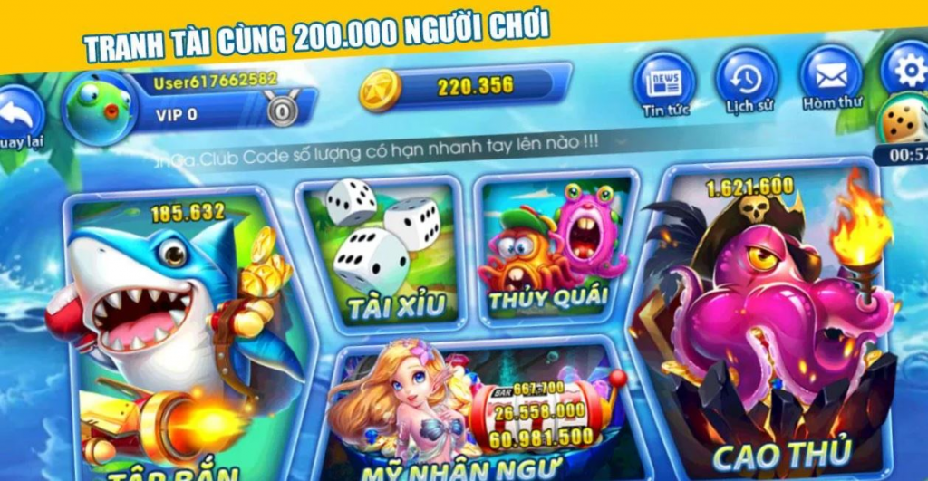 Bắn Cá Vua Hải Tặc - Cách Chơi Bắn Cá 3King Đổi Thưởng